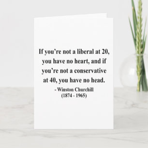 Carte Winston Churchill Quote 15a