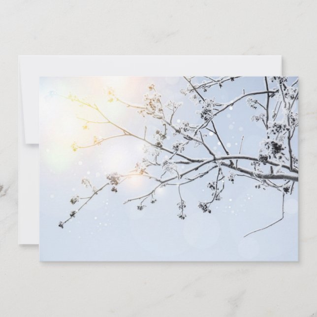 Carte Winter Wonderland par Uname_ (Devant)