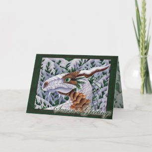 Carte Winter's Silent Steps Yule / Christmas Card