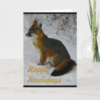 Carte Wintery Wildlife