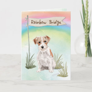 Carte Wire Haired Jack Russell Sympathie de l'animal de 