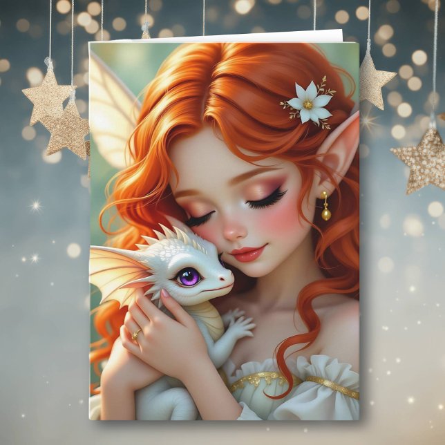 Carte Wishing you a Magical Day | Fairy   (Créateur téléchargé)
