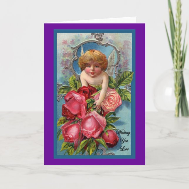 Carte Wishing You Love (Devant)