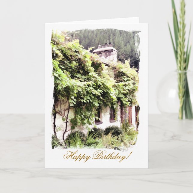 CARTE WISTERIA COTTAGE (Devant)