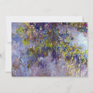 Carte Wisteria (moitié gauche) par Claude Monet