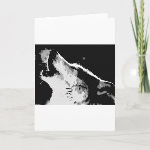 Carte Wolf Howling