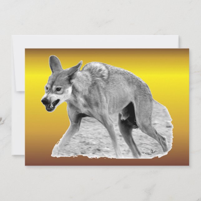 Carte Wolf Snarl (Devant)