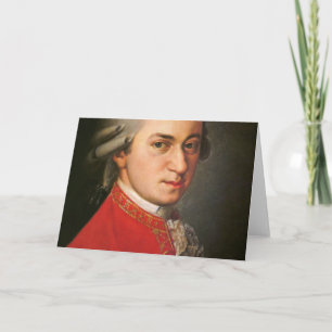 Carte Wolfgang Mozart