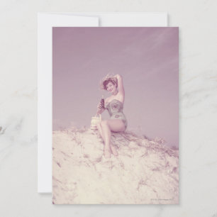 Carte Woman Relaxing