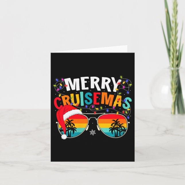 Carte Womens Merry Cruisemas Cruise Ship Cruising Vacati (Devant)