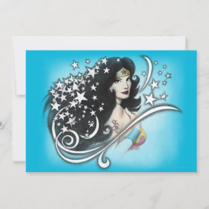 Carte Wonder Woman and Stars