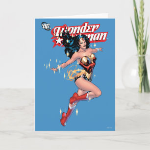 Carte Wonder Woman Couverture de bande dessinée