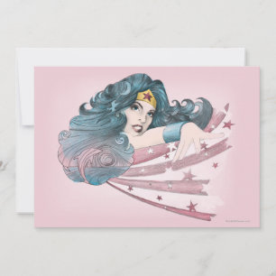 Carte Wonder Woman Dolphin and Stripes