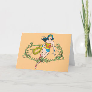 Carte Wonder Woman Green Vines
