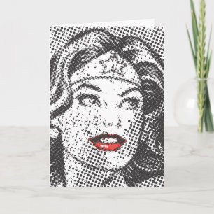 Carte Wonder Woman Red Lips
