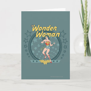 Carte Wonder Woman Stress Design