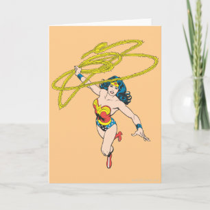 Carte Wonder Woman tient Lasso 2