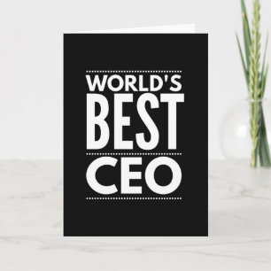 Carte Worlds Best CEO