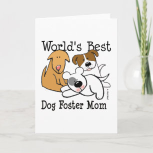 Carte World's Best Dog Foster Mom