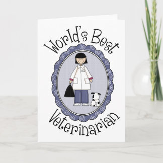 Carte World's Best Veterinarian