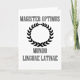 Carte World's Greatest Latin Teacher