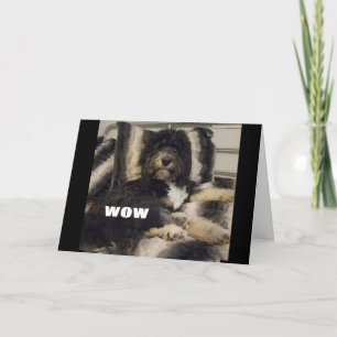 CARTE WOW NE PEUT JUSTE PAS CROIRE QUE VOUS ÊTES "30" CA