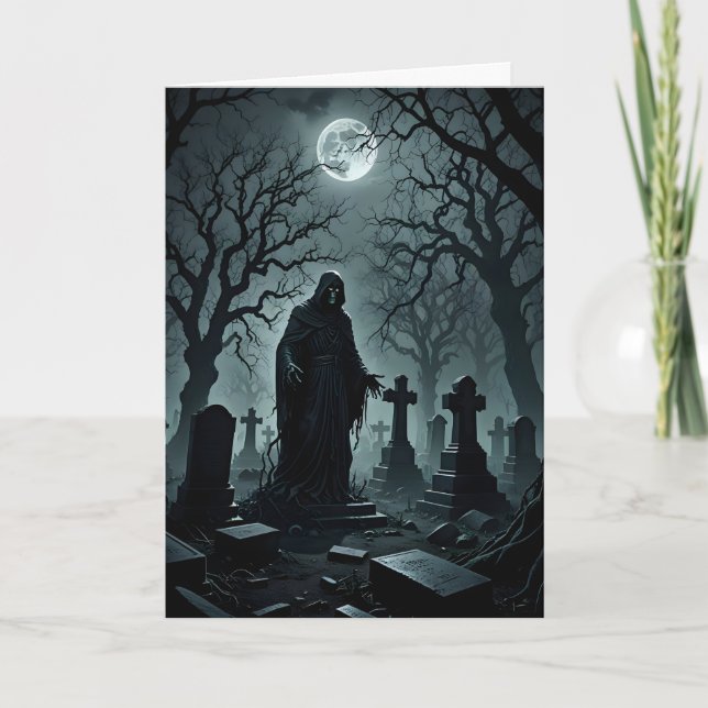 Carte Wraith dans le cimetière Halloween (Devant)