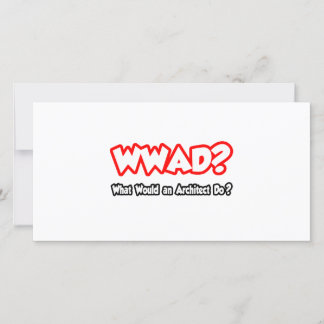 Carte WWAD...Que ferait un architecte ?