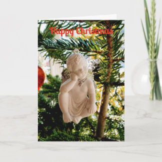 Carte Xmas cherub card