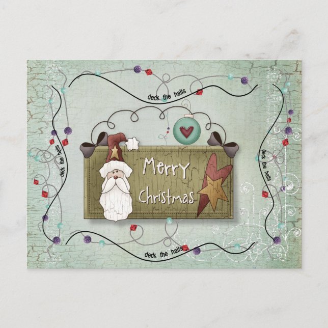 Carte XMAS en juillet (Devant)