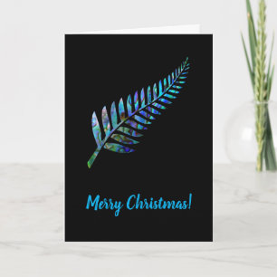 CARTE XMAS KIWI PÈRE NOËL PERSONNALISABLE