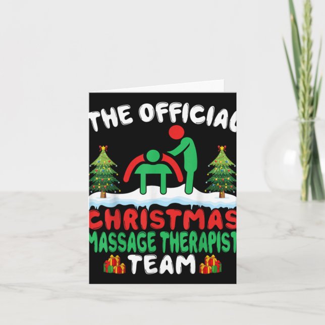 Carte Xmas Mage Therast Team Mage Therapy Christmas  (Devant)
