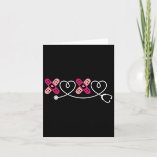 Carte Xoxo Xo Xo Infirmière Stéthoscope Saint-Valentin H