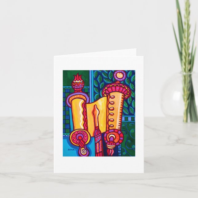 Carte Yad et Scroll (Devant)