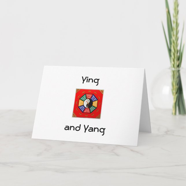 CARTE YANG ET YANG TOUTE OCCASION SALUENT (Devant)