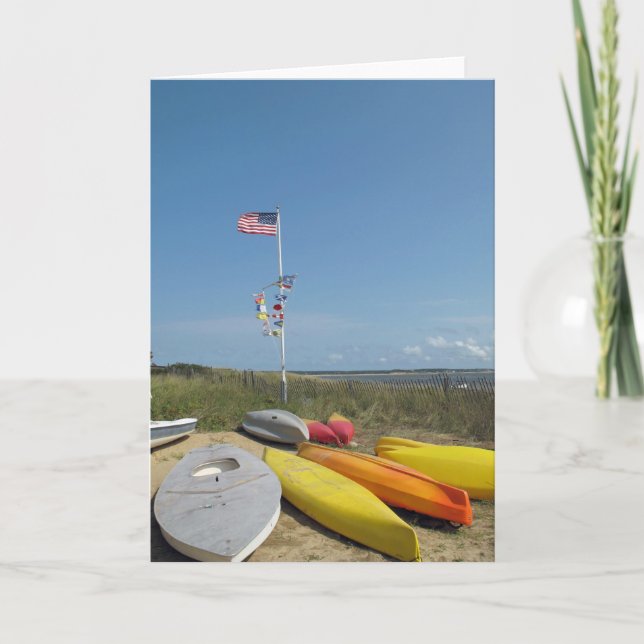 Carte Yard Wellfleet de bateau de Cape Cod (Devant)