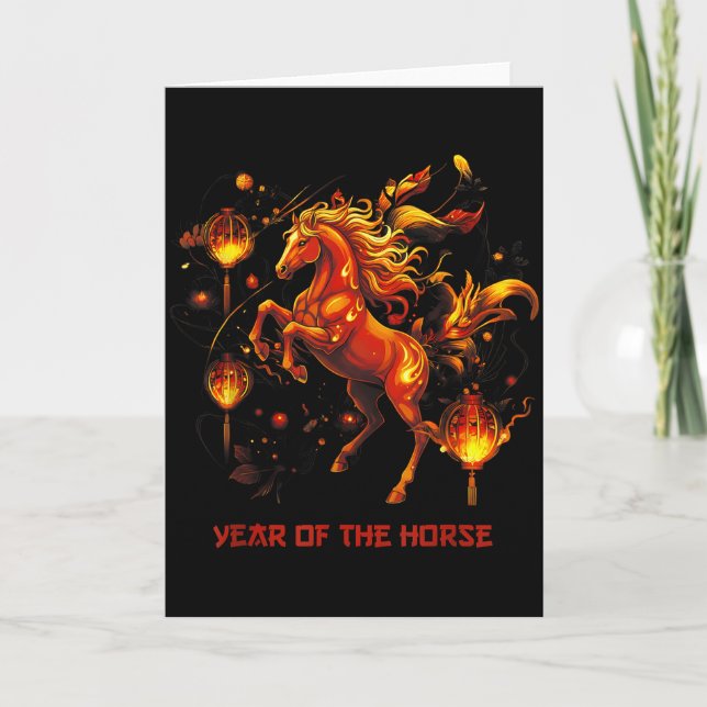 Carte Year Of The Horse 2026 _3  (Devant)