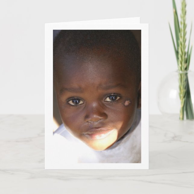 Carte Yeux d'un enfant (Devant)