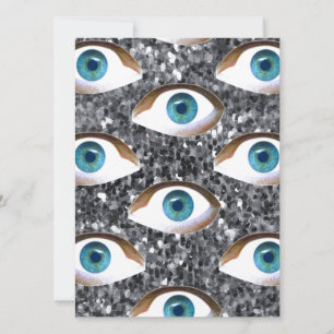 Carte yeux séchés