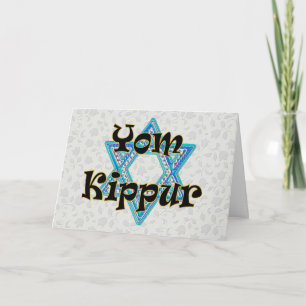 Carte Yom Kippour