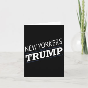 Carte York pour Trump 2024 - Deuxième élection président