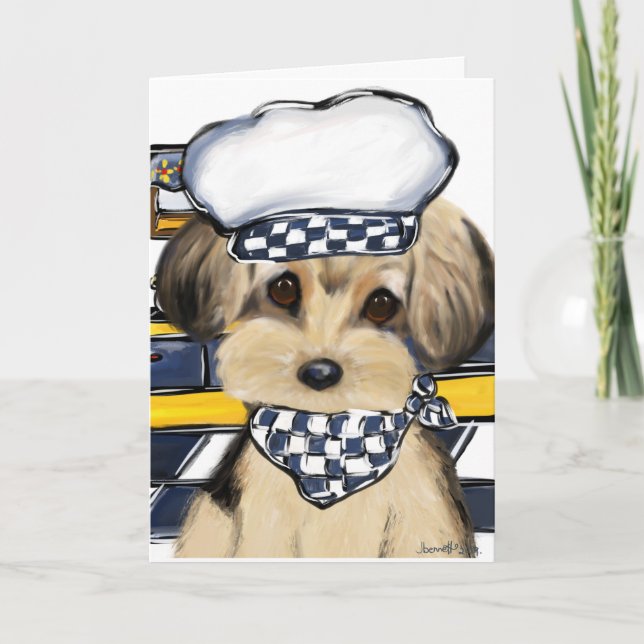 Carte Yorkie Chef (Devant)