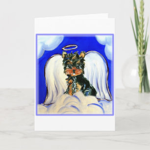 Carte Yorkie Poo Ange