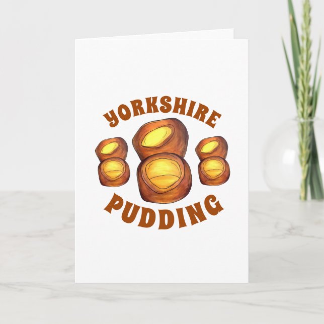 Carte Yorkshire Pudding Sunday Roast Royaume-Uni (Devant)