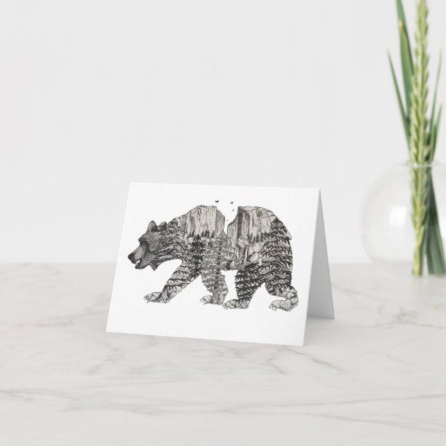 Carte Yosemite (Devant)