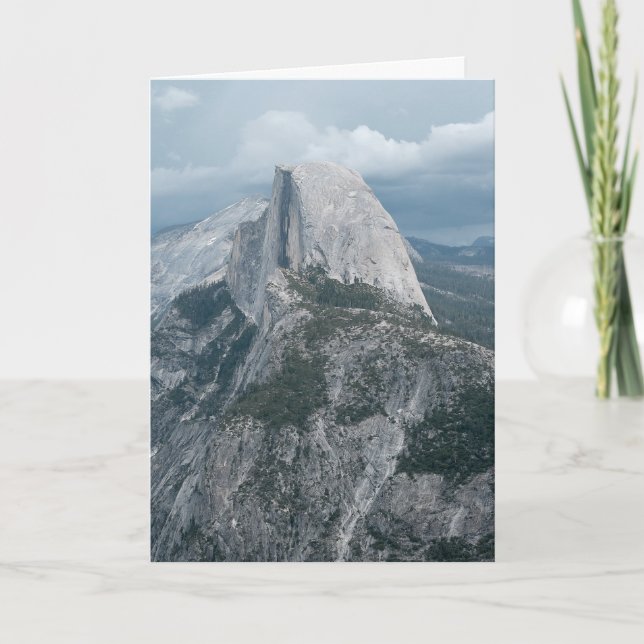 Carte Yosemite Half Dome Blank Folded Greeting Card (Devant)