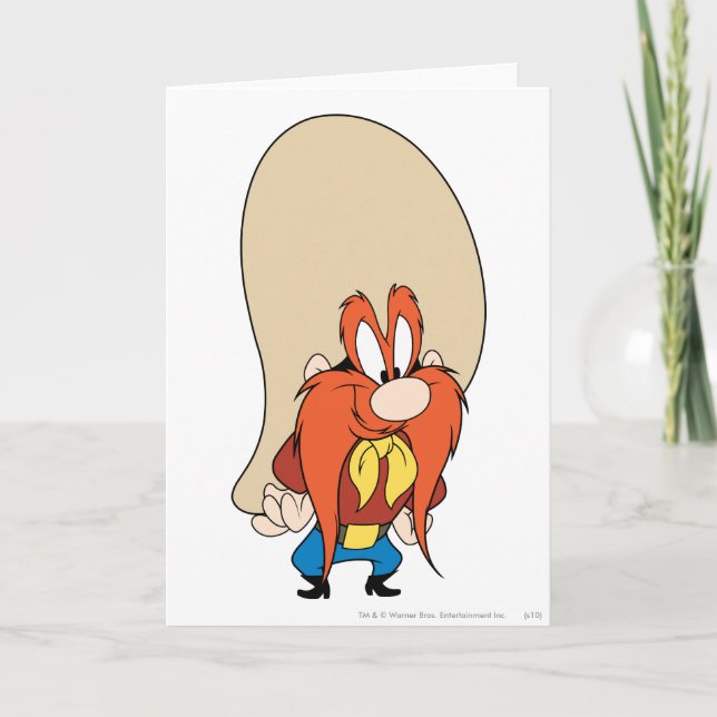 Carte Yosemite Sam Hands sur les hanches (Devant)