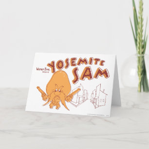 Carte Yosemite Sam Warner Bros. Présente