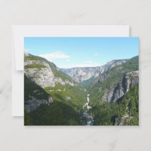 Carte Yosemite Valley dans le parc national de Yosemite