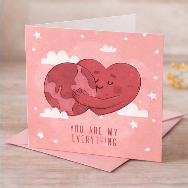 Carte You Are My Everything Valentine’s Day  (Créateur téléchargé)